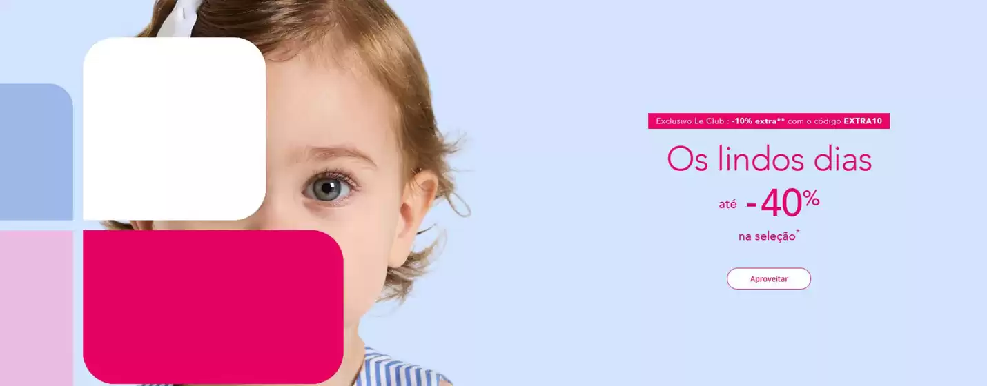 Catálogo Jacadi em Quinta do Conde | Até -40%  | 2026-04-22T00:00:00.000Z - 2026-05-06T00:00:00.000Z