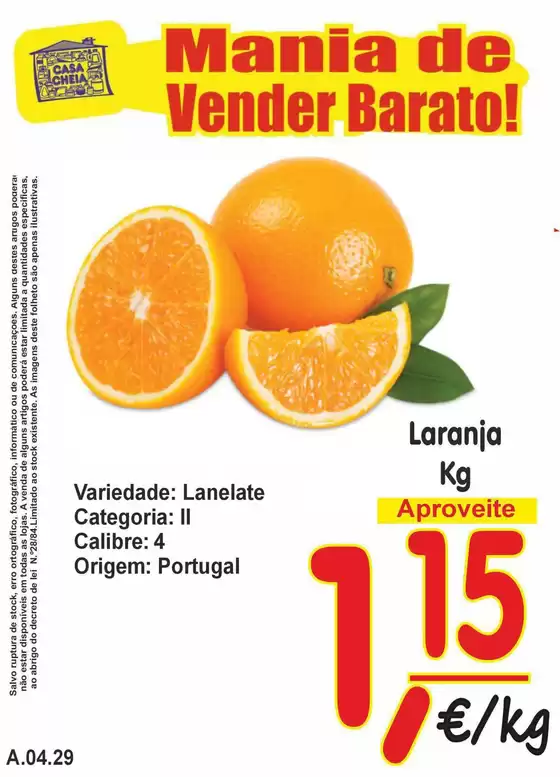Catálogo Casa Cheia | Laranja | 2026-04-24T00:00:00.000Z - 2026-04-29T00:00:00.000Z