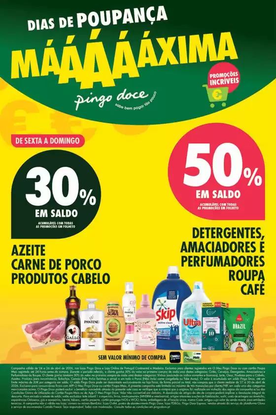 Catálogo Pingo Doce | Folheto Poupe Este Fim de Semana Madeira | 2026-04-24T00:00:00.000Z - 2026-04-26T00:00:00.000Z