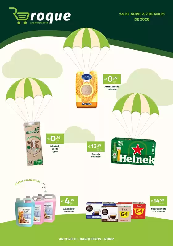 Catálogo Roque Supermercados | Folheto Roque Supermercados | 2026-04-24T00:00:00.000Z - 2026-05-07T00:00:00.000Z