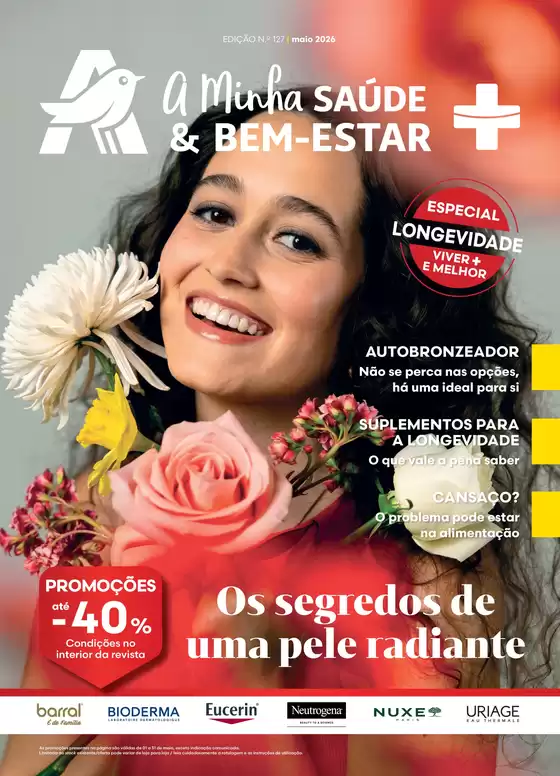 Catálogo Auchan em Pinhal Novo |  Beleza e Longevidade | 2026-05-01T00:00:00.000Z - 2026-05-31T00:00:00.000Z