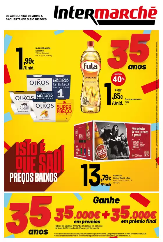 Catálogo Intermarché em Caldas da Rainha | Intermarché | 2026-04-30T00:00:00.000Z - 2026-05-06T00:00:00.000Z