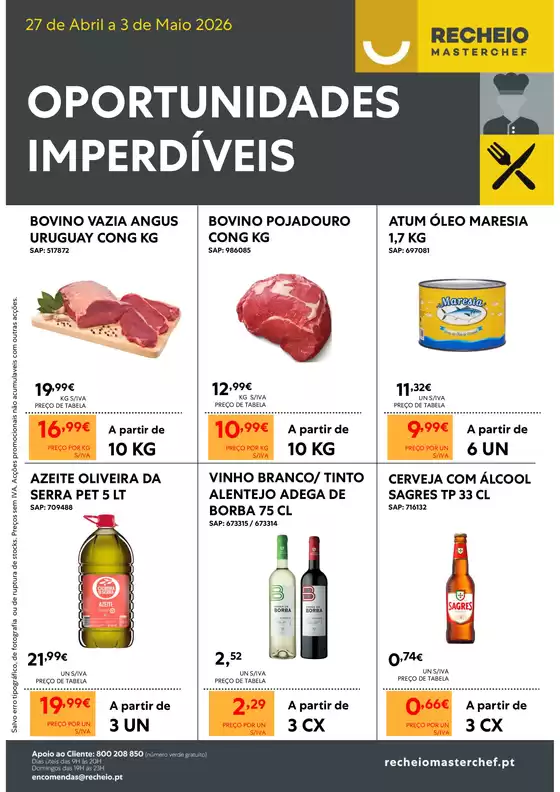 Catálogo Recheio | Recheio Oportunidades Imperdíveis | 2026-04-28T00:00:00.000Z - 2026-05-03T00:00:00.000Z