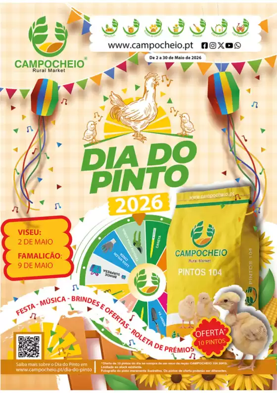 Catálogo Campo Cheio | Folheto Dia do Pinto 2026 | 2026-04-28T00:00:00.000Z - 2026-05-30T00:00:00.000Z
