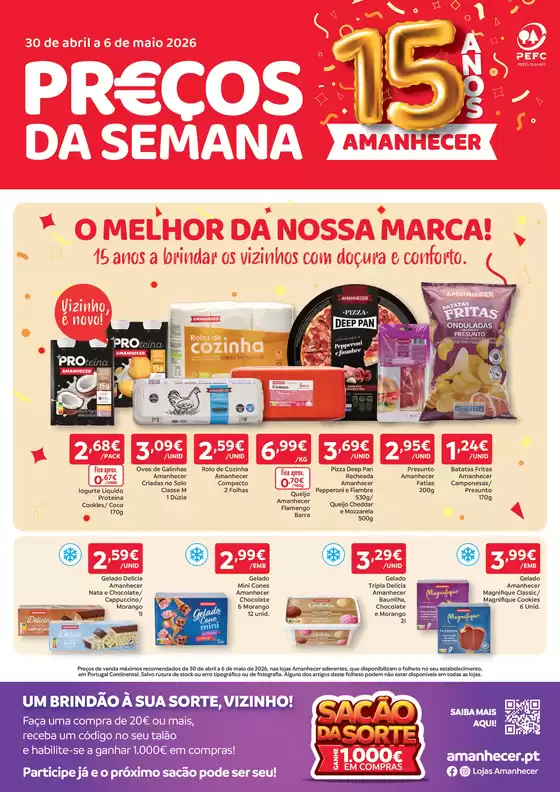 Catálogo Amanhecer | Amanhecer - Portugal Continental | 2026-04-30T00:00:00.000Z - 2026-05-06T00:00:00.000Z