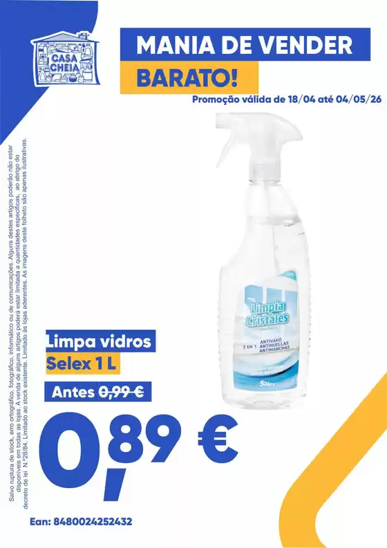 Catálogo Casa Cheia | As nossas melhores ofertas para si | 2026-04-30T00:00:00.000Z - 2026-05-04T00:00:00.000Z