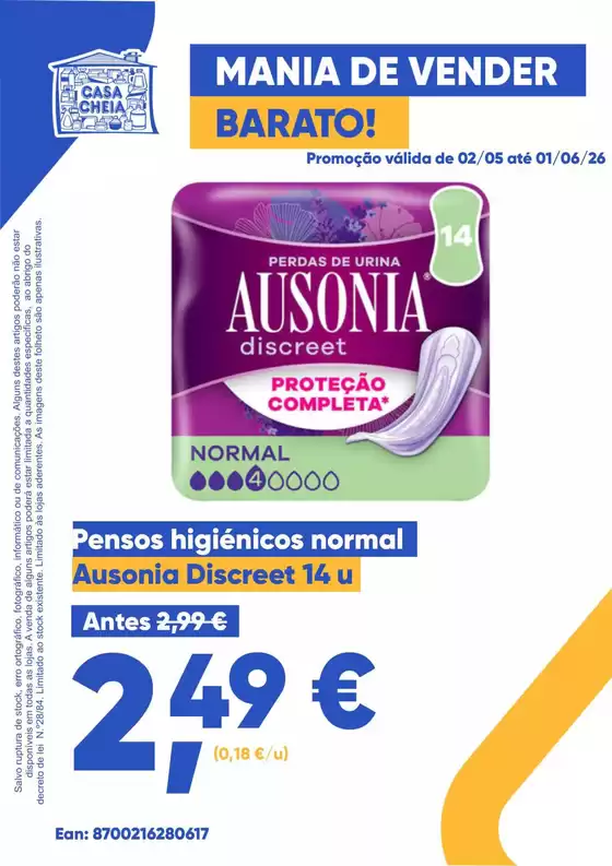 Catálogo Casa Cheia em Junceira | As nossas melhores ofertas para si | 2026-05-04T00:00:00.000Z - 2026-06-01T00:00:00.000Z