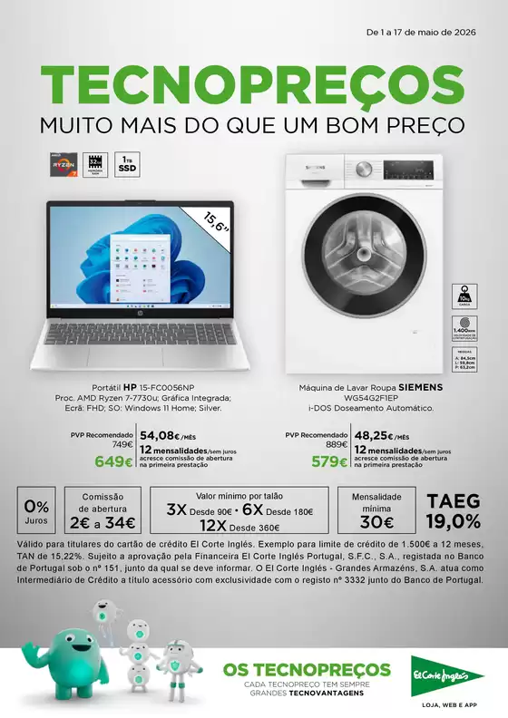 Catálogo El Corte Inglés | 1 tecnoprecos | 2026-05-01T00:00:00.000Z - 2026-05-17T00:00:00.000Z