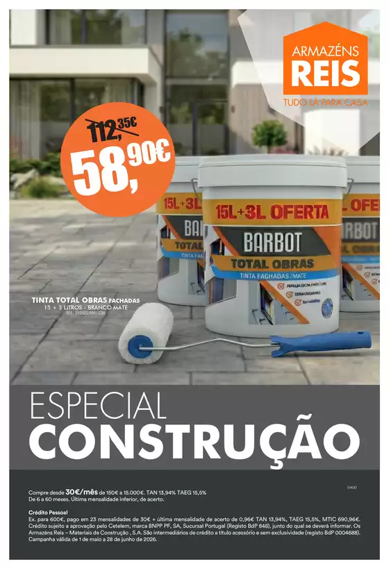 Catálogo Armazéns Reis em Guimarães | Especial Construção | 2026-05-04T00:00:00.000Z - 2026-06-28T00:00:00.000Z