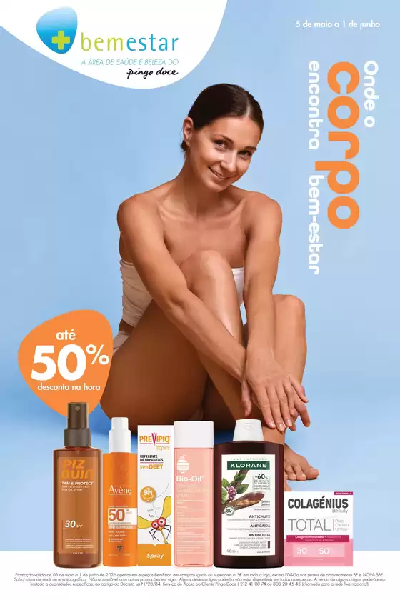 Catálogo Pingo Doce | Folheto Bem-estar Corpo Lojas | 2026-05-05T00:00:00.000Z - 2026-06-01T00:00:00.000Z
