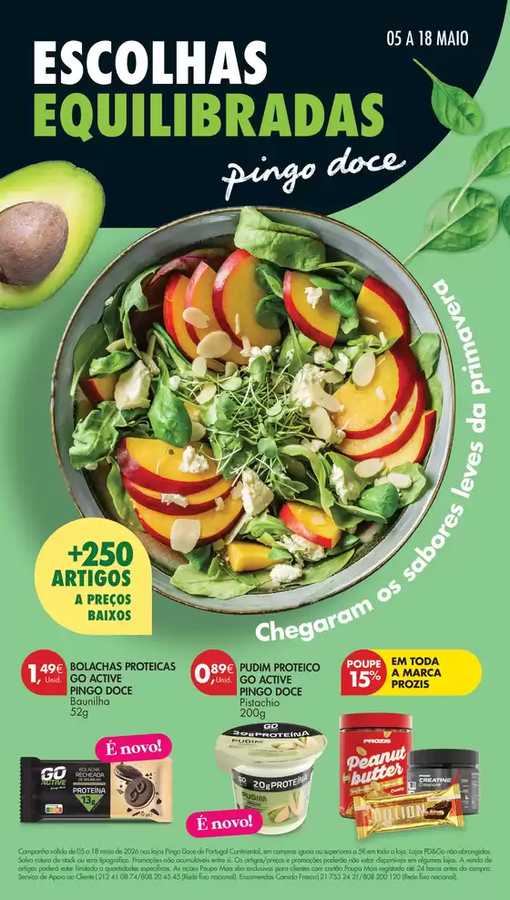 Catálogo Pingo Doce | Folheto Escolhas Equilibradas | 2026-05-05T00:00:00.000Z - 2026-05-18T00:00:00.000Z