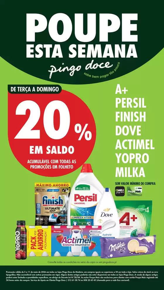 Catálogo Pingo Doce em Seixal | Folheto Poupe Esta Semana Madeira | 2026-05-05T00:00:00.000Z - 2026-05-11T00:00:00.000Z