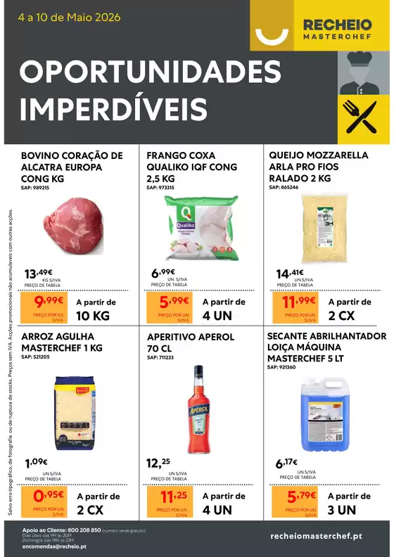 Catálogo Recheio | Recheio Oportunidades Imperdíveis | 2026-05-04T00:00:00.000Z - 2026-05-10T00:00:00.000Z