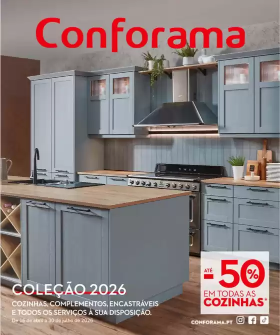 Catálogo Conforama | Até -50%  | 2026-05-05T00:00:00.000Z - 2026-07-30T00:00:00.000Z