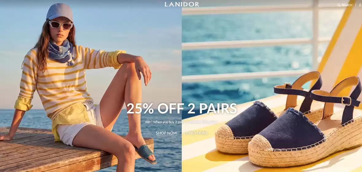 Catálogo Lanidor | 25% off 2 pairs | 2026-05-05T00:00:00.000Z - 2026-05-07T00:00:00.000Z