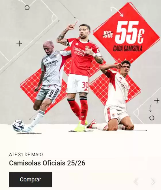 Catálogo SL Benfica | 55€ | 2026-05-05T00:00:00.000Z - 2026-05-31T00:00:00.000Z