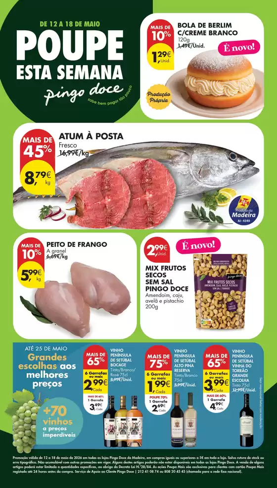 Catálogo Pingo Doce em Aveleda (Lousada) | Folheto Poupe Esta Semana Madeira | 2026-05-12T00:00:00.000Z - 2026-05-25T00:00:00.000Z