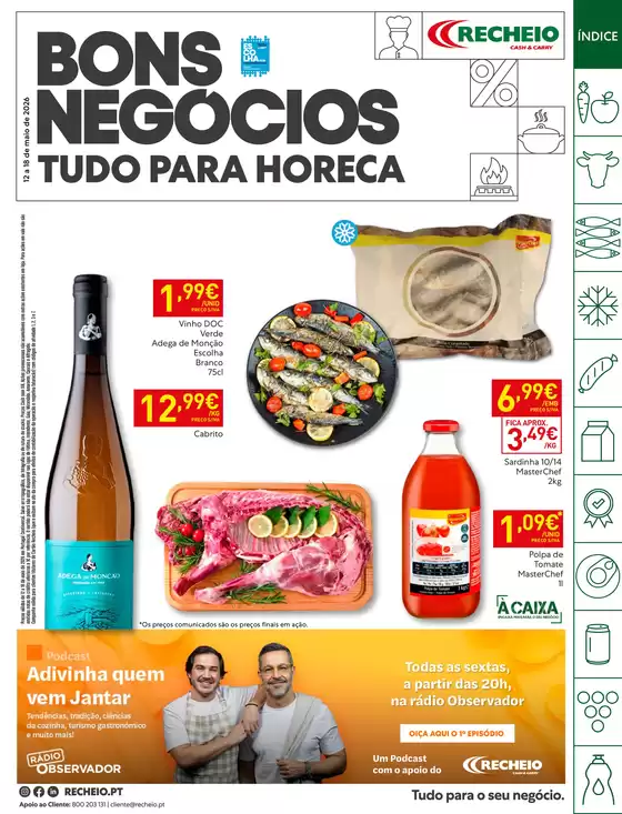 Catálogo Recheio em Balança | Recheio Horeca Bons Negócios | 2026-05-12T00:00:00.000Z - 2026-05-18T00:00:00.000Z