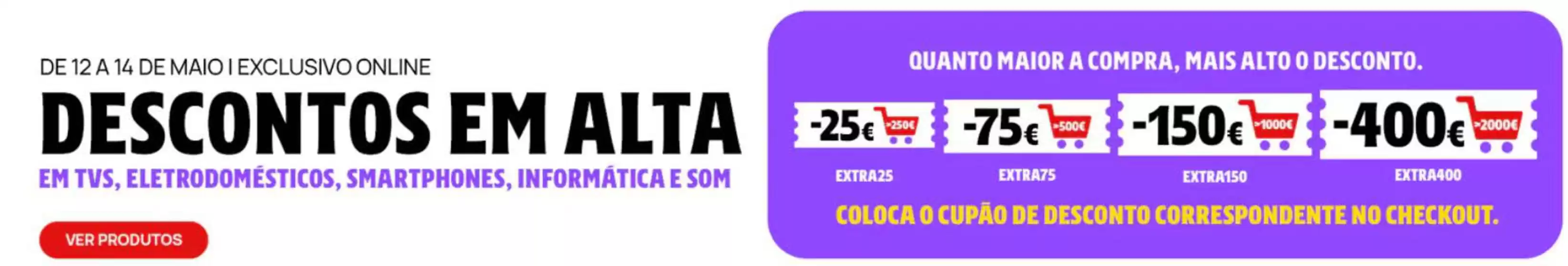 Catálogo Media Markt em Balança | Descontos em alta | 2026-05-12T00:00:00.000Z - 2026-05-14T00:00:00.000Z