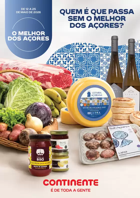 Catálogo Continente em Coimbra | O melhor dos Açores | 2026-05-13T00:00:00.000Z - 2026-05-25T00:00:00.000Z
