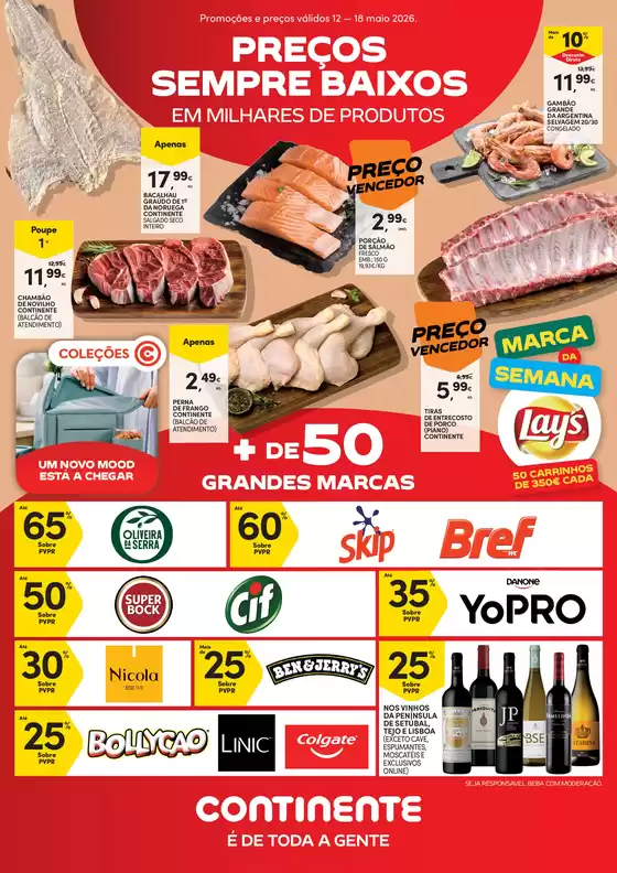 Catálogo Continente Bom dia em Coimbra | Continente Bom Dia: Folheto Semanal | 2026-05-13T00:00:00.000Z - 2026-05-18T00:00:00.000Z