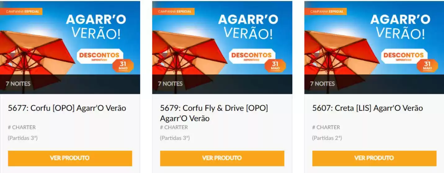 Catálogo Viajar tours | Agarr'o verão! | 2026-05-18T00:00:00.000Z - 2026-05-31T00:00:00.000Z