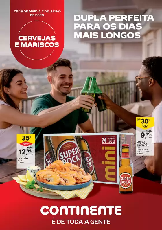 Catálogo Continente Bom dia em Lagos | Cervejas e Mariscos | 2026-05-19T00:00:00.000Z - 2026-06-07T00:00:00.000Z