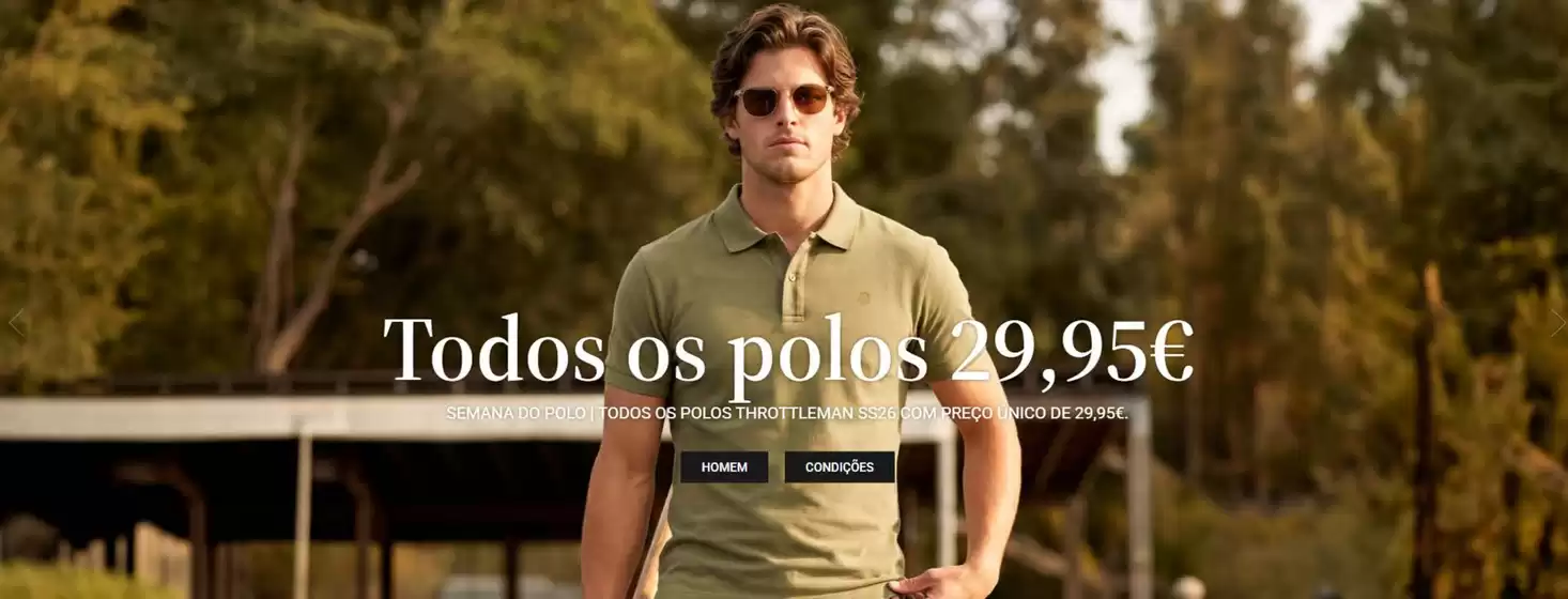 Catálogo Throttleman em Albufeira | Todos os polos 29,95€ | 2026-05-19T00:00:00.000Z - 2026-05-24T00:00:00.000Z
