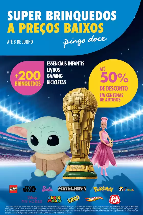 Catálogo Pingo Doce | Folheto Bazar Dia da Criança | 2026-05-20T00:00:00.000Z - 2026-06-08T00:00:00.000Z