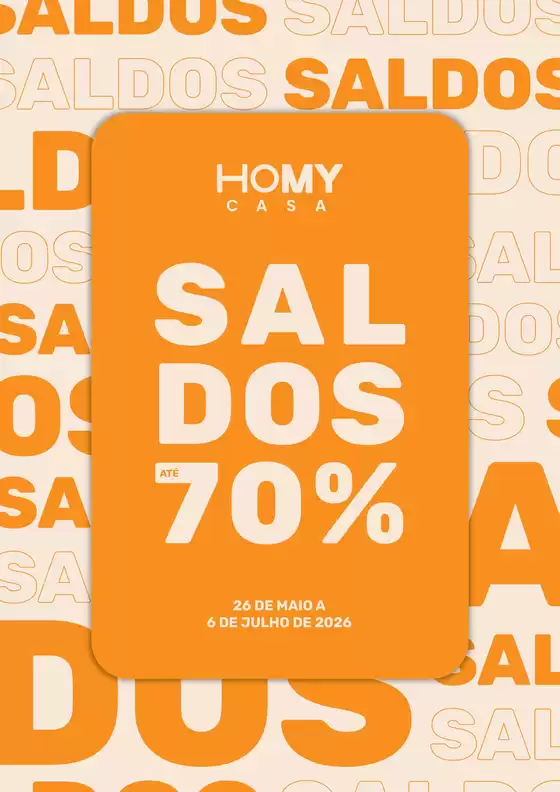 Catálogo HOMYCASA | SALDOS | 2026-05-26T00:00:00.000Z - 2026-07-06T00:00:00.000Z