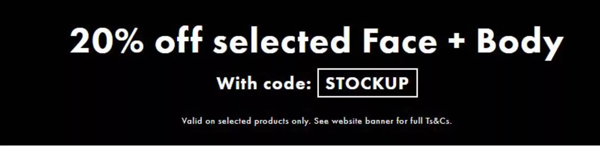 Catálogo Asos | 20% off selected Face + Body | 2026-05-21T00:00:00.000Z - 2026-06-04T00:00:00.000Z