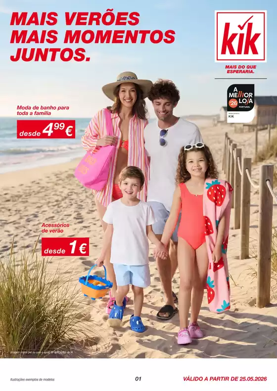 Catálogo KIK | Mais verões mais momentos juntos | 2026-05-25T00:00:00.000Z - 2026-05-31T00:00:00.000Z