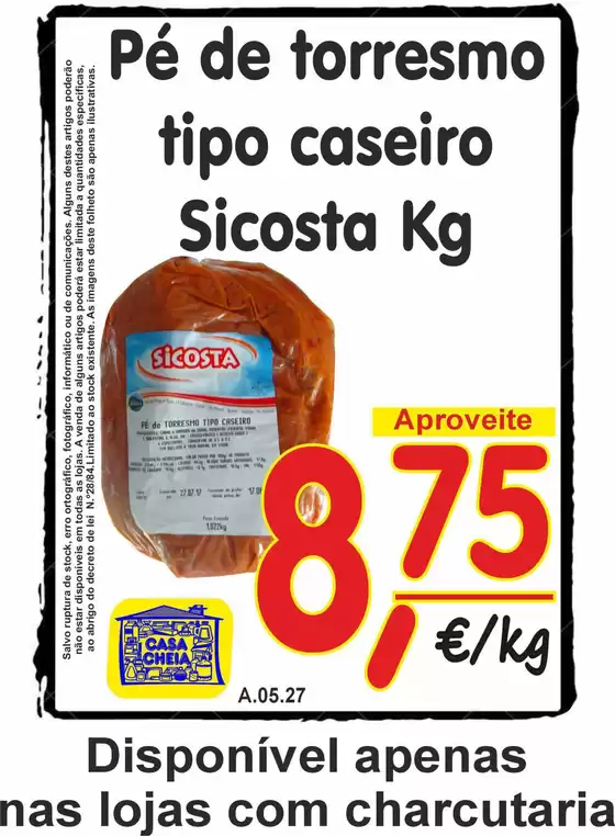 Catálogo Casa Cheia em Viana do Castelo | Sicosta | 2026-05-22T00:00:00.000Z - 2026-05-27T00:00:00.000Z