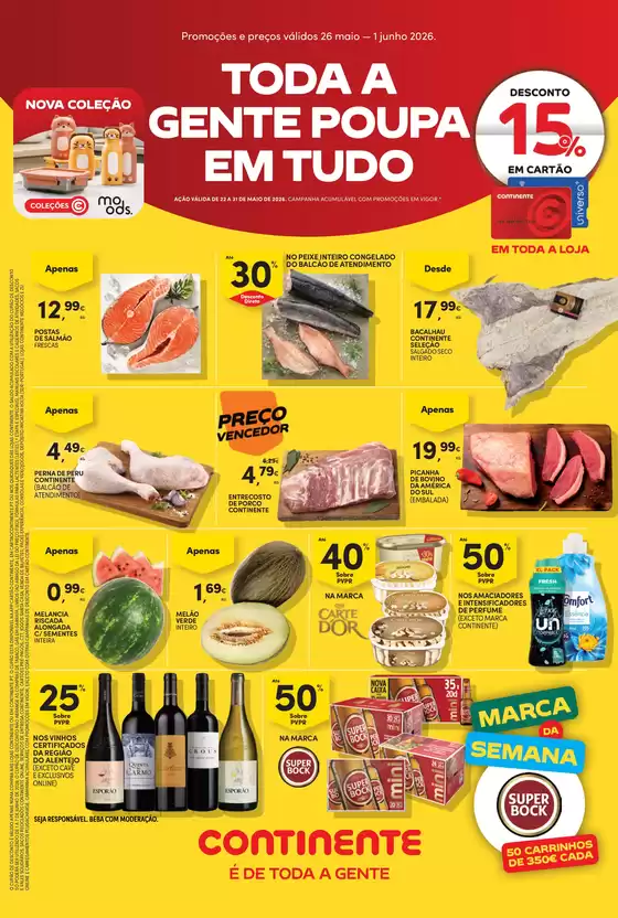 Catálogo Continente Bom dia em Alcabideche | Continente Bom Dia: Folheto Semanal | 2026-05-26T00:00:00.000Z - 2026-06-01T00:00:00.000Z