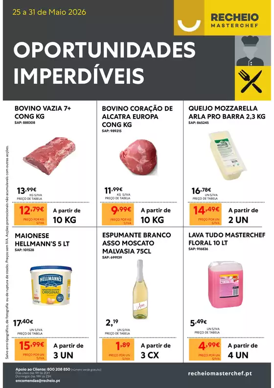 Catálogo Recheio em Alcabideche | Recheio Oportunidades Imperdíveis | 2026-05-25T00:00:00.000Z - 2026-05-31T00:00:00.000Z