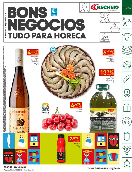 Catálogo Recheio em Alcabideche | Recheio Horeca Bons Negócios | 2026-05-26T00:00:00.000Z - 2026-06-01T00:00:00.000Z