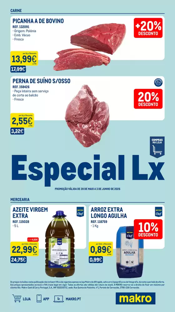 Catálogo Makro | Especial Lx Semana 22 - Exclusivo Loja Alfragide | 2026-05-28T00:00:00.000Z - 2026-06-03T00:00:00.000Z