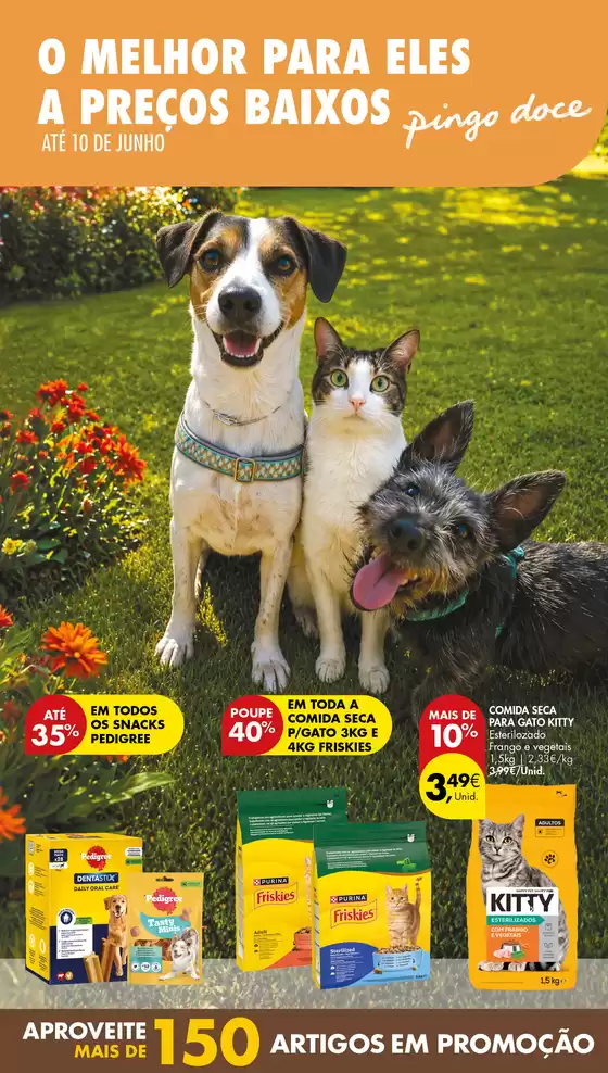 Catálogo Pingo Doce | Folheto Petfood Açores | 2026-05-28T00:00:00.000Z - 2026-06-10T00:00:00.000Z