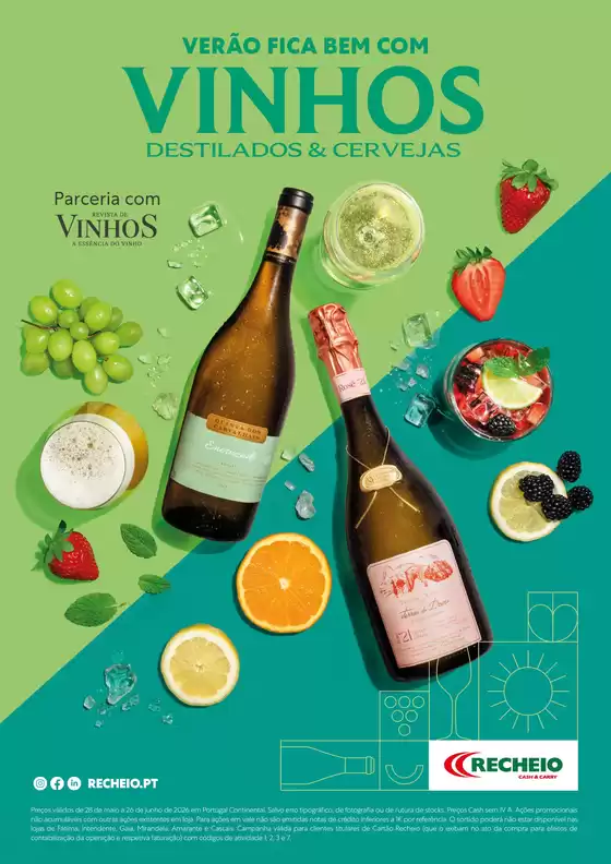 Catálogo Recheio | Recheio Catálogo de Vinhos, Destilados e Cervejas | 2026-05-28T00:00:00.000Z - 2026-06-26T00:00:00.000Z