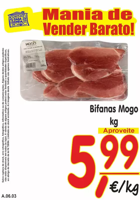 Catálogo Casa Cheia em Ribeira Brava | Bifanas Mogo | 2026-05-29T00:00:00.000Z - 2026-06-03T00:00:00.000Z