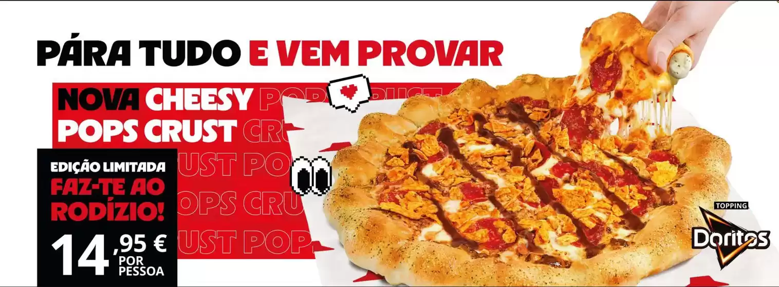 Catálogo Pizza Hut | Faz-te ao rodízio! | 2026-06-01T00:00:00.000Z - 2026-06-15T00:00:00.000Z