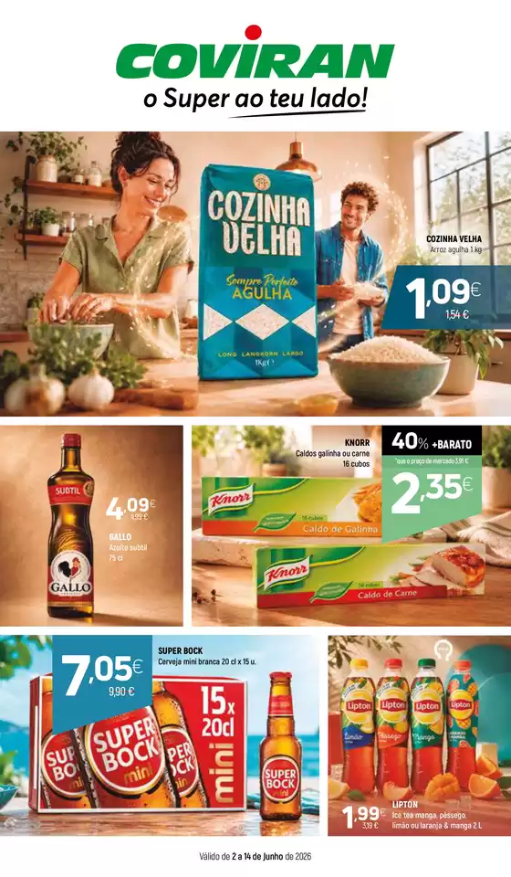 Catálogo Coviran em Vairão | Folhetos Coviran | 2026-06-01T00:00:00.000Z - 2026-06-14T00:00:00.000Z
