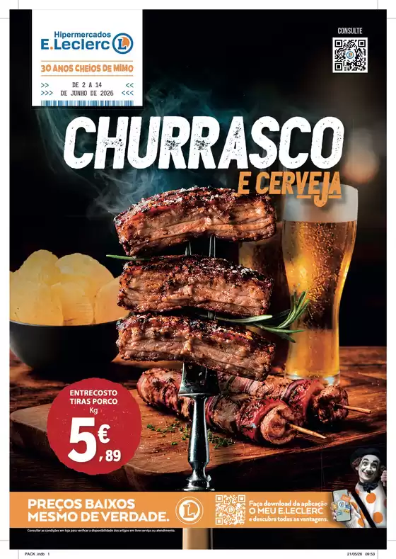 Catálogo E.Leclerc em Santo António da Serra (MACHICO) | Ótima oferta para caçadores de pechinchas | 2026-06-02T00:00:00.000Z - 2026-06-14T00:00:00.000Z