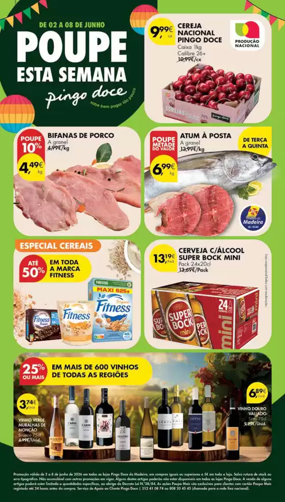 Catálogo Pingo Doce | Folheto Poupe Esta Semana Madeira | 2026-06-02T00:00:00.000Z - 2026-06-08T00:00:00.000Z