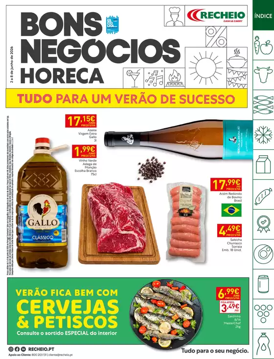 Catálogo Recheio | Recheio Horeca Bons Negócios | 2026-06-02T00:00:00.000Z - 2026-06-08T00:00:00.000Z
