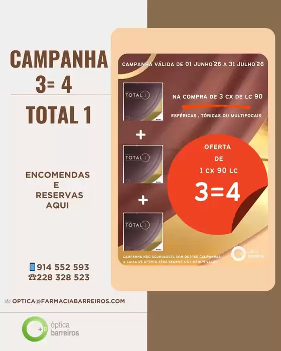Catálogo Óptica Barreiros | 3 = 4 | 2026-06-02T00:00:00.000Z - 2026-07-31T00:00:00.000Z