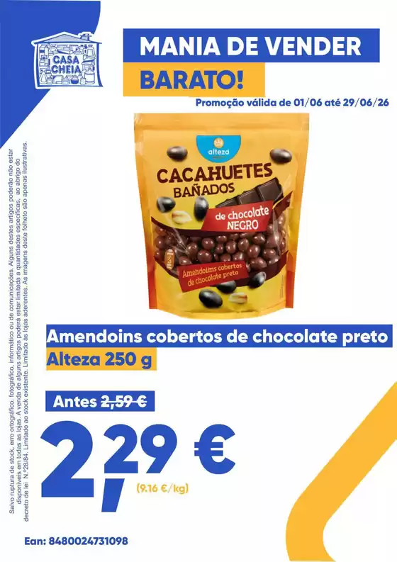 Catálogo Casa Cheia em Corroios | Melhores ofertas e descontos | 2026-06-03T00:00:00.000Z - 2026-06-29T00:00:00.000Z
