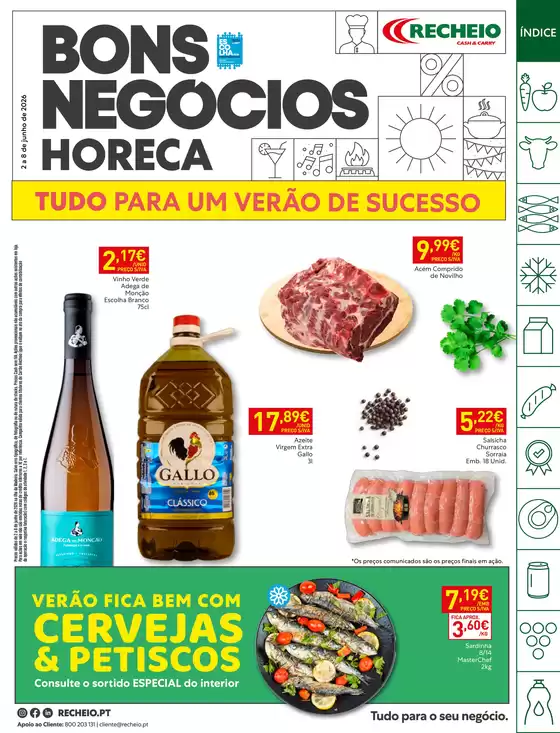 Catálogo Recheio em Corroios | Recheio Horeca Bons Negócios Madeira | 2026-06-03T00:00:00.000Z - 2026-06-08T00:00:00.000Z