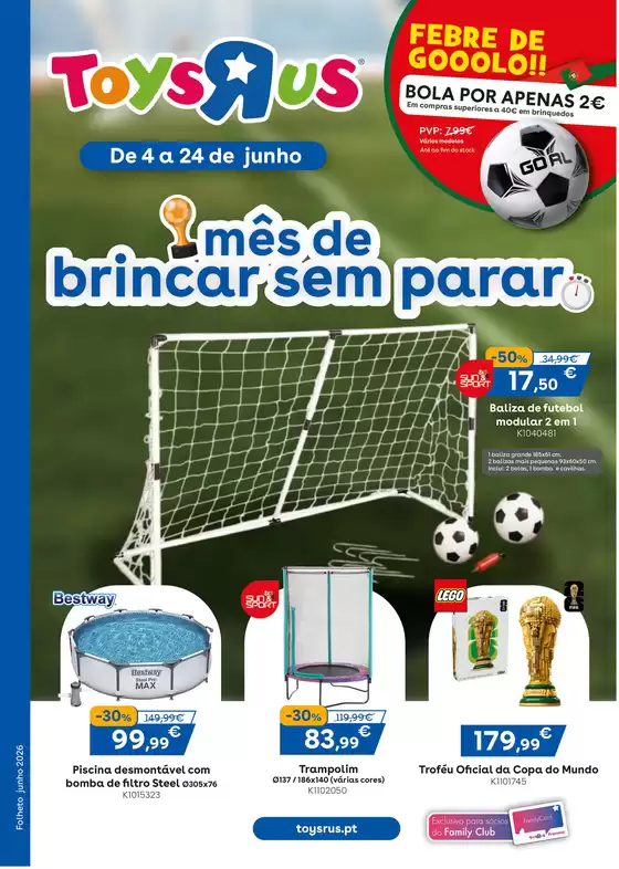 Catálogo Toys R Us | Mês de brincar sem parar | 2026-06-04T00:00:00.000Z - 2026-06-24T00:00:00.000Z
