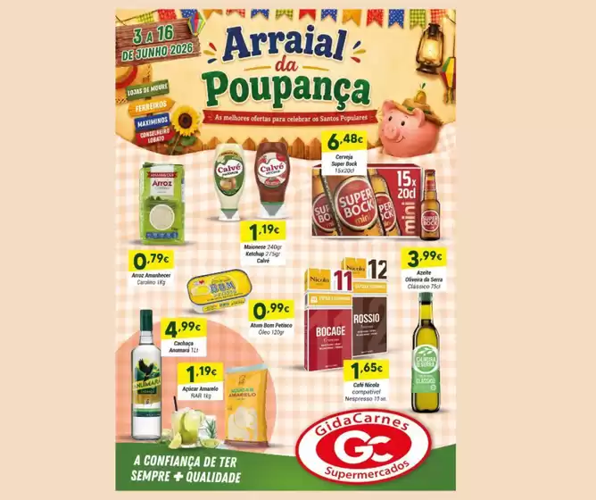 Catálogo GidaCarnes Supermercados em Corroios | Folheto GidaCarnes Supermercados | 2026-06-03T00:00:00.000Z - 2026-06-16T00:00:00.000Z